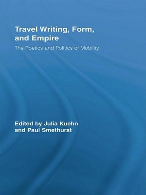 cover image of Travel Writing, Form, and Empire